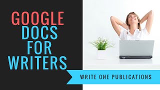 How To Write A Book In Google Docs – The Basics Of Formatting A Manuscript [upl. by Alehtse]