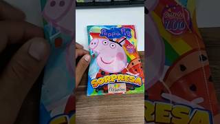 Bolsa sorpresa de PEPPA LA PUERCA curiosidades sorpresa shorts [upl. by Noived]