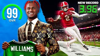 I TRADED UP TO 1 TO DRAFT THE BEST PLAYER IN THE NATION Jets S4 [upl. by Garrison]