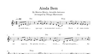 AINDA BEM Marisa Monte  Lead sheet [upl. by Nnazil560]