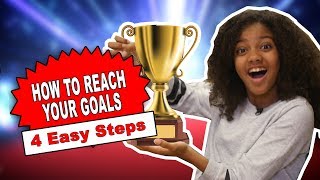 How To Set Goals 4 Easy Steps [upl. by Jobey]