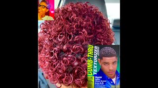 Textlaxing 3c4a natural hair AMAZING Results FIRST TIME EVER [upl. by Zohara]