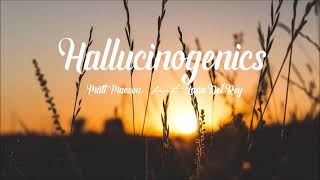 Vietsub  Lyrics Hallucinogenics  Matt Maeson feat Lana Del Rey Remix [upl. by Giacobo120]