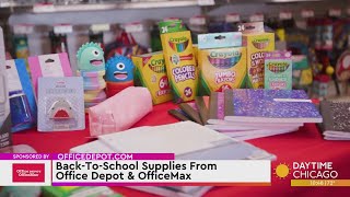 BackToSchool Supplies From Office Depot amp OfficeMax [upl. by Merla]