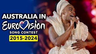 Australia in Eurovision Song Contest 🇦🇺 2024  2015 RECAP [upl. by Reeher]