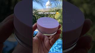 Purple Powder  Forever52 Translucent Loose Powder 😲🟣 shorts loosepowder makeupshorts [upl. by Endres]