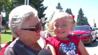 East Helena Rodeo Parade draws crowds for traditional celebration [upl. by Ahsiekrats]