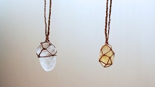 DIY Crystal Wrapping [upl. by Tolecnal918]