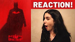 The Batman Official Trailer Reaction [upl. by Yreved918]