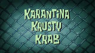 SpongeBob Title Card  Kwarantined Krab Indonesian Fanmade [upl. by Northey]