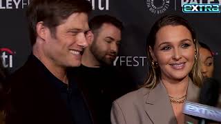 ‘Grey’s Anatomy’ Camilla Luddington amp Chris Carmack on Jo amp Links ROMANTIC Future Exclusive [upl. by Kerwon798]