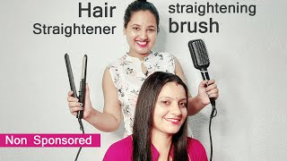 Hair Straightening Brush  philips hair straightener brush  Philips BHH88010  hair straightener [upl. by Anahgem]