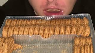 famous peanut butter snack asmr mukbang 먹방 [upl. by Lienhard]