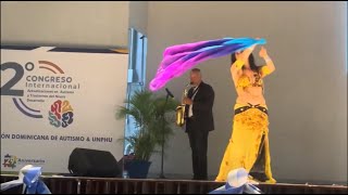 Careless Whisper Dance at the Autism Congress Congreso de Autismo en Republica Dominicana [upl. by Annavaj]