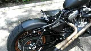 2009 Nightster Bobbed [upl. by Odrahcir918]