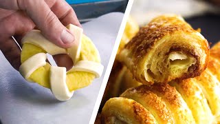 25 Simple Savory Puff Pastry Recipes [upl. by Venetis]