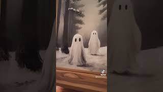 Ghosties are here to stay 👻❄️🎄christmas christmasdecor homedecor decorate holidays holiday [upl. by Neemsay792]