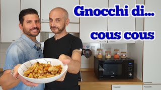 Gnocchi di cous cous  ricetta veloce senza patate e uova  Laboratorio Domestico [upl. by Aihsek]