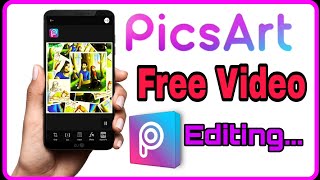 PicsArt Video Editing free step by step in tamil  How to save picsart video in gallery [upl. by Thgiwd447]