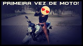 PRIMEIRA VEZ DE MOTO [upl. by Jocelyn408]