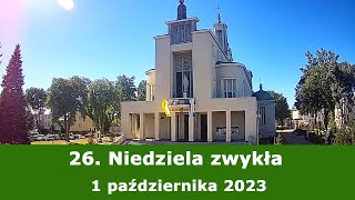 0110 g1000 26 Niedziela zwykła  Msza święta na żywo  NIEPOKALANÓW – bazylika [upl. by Aicatan]