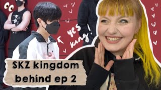 high note kings STRAY KIDS kingdom behind ep 2 GENUINE STAY REACTION [upl. by Acirem]