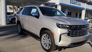 2023 Chevrolet Tahoe Premier in Empire Beige [upl. by Ahsilet]