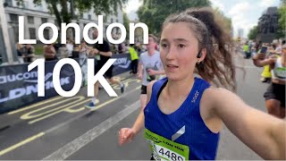 My First Race Post Injury  London Saucony 10K Race Vlog [upl. by Tlevesoor85]