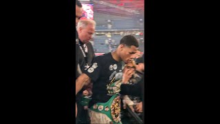 Devin Haney IMMEDIATELY AFTER BECOMING UNDISPUTED CHAMPION  vs Kambosos [upl. by Jodie]