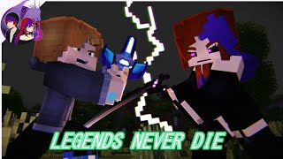 quotLegends Never Diequot  Minecraft Animation Music Video REMAKE [upl. by Togram]