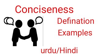 What is conciseness Explain with examples in urdu  Hindi Principle of 7Cs of communication [upl. by Maidie584]