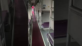 Kanyakumari Express II 3E Coach indianrailways train railway travel irctc rail [upl. by Nidia]