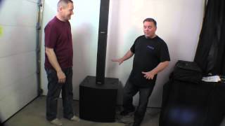 A Look At the Carvin TRC Line Array System By Jeremy Landby and John Young of the Disc Jockey News [upl. by Tiffi400]