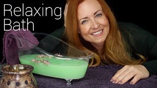 ASMR  Preparing You A Bath  Fizzes Crinkles Candles amp Tapping [upl. by Elokin]