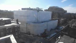 Yawkey Center for Student Services Construction TimeLapse [upl. by Anabella]