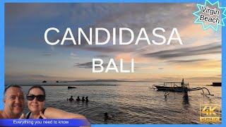 Bali  Candidasa  Virgin Beach  Everything you need to know  Town tour [upl. by Ajnek]