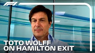 Toto Wolff On Lewis Hamiltons Mercedes Exit [upl. by Ardnu]