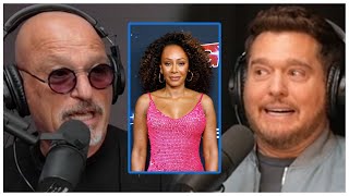 Michael Bublé Overheard Howie Mandel Call Mel B The C Word [upl. by Frayda68]