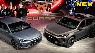 New CUPRA Formentor and CUPRA Leon Revealed [upl. by Nosduj]