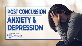 PostConcussion Anxiety amp Depression  Concussion Recovery Mental Health [upl. by Higginson915]