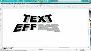 Corel Draw Tips amp Tricks Text Effect [upl. by Joe28]