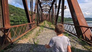 THR ABANDONED CATAWISSA TRAIN TRACKS [upl. by Greenburg]