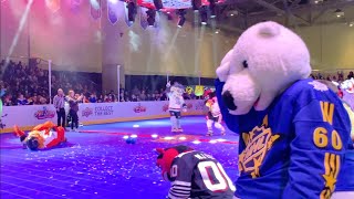 Dodgeball  2024 NHL Mascot Showdown  NHL AllStar Weekend  Toronto [upl. by Spiro]