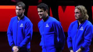 Laver Cup London  speeches and trophy presentation [upl. by Naharba]