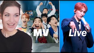 BSS are the clown unit of SEVENTEEN but they can sing honey  Vocal Coach Reaction MV vs LIVE [upl. by Ahsilek49]