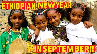 Ethiopians Celebrate New Year in September  2017 not 2024 ENKUTATASH [upl. by Eynahpets]