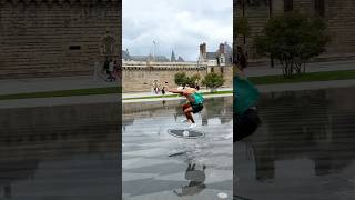 Skimboarding a castle youtubecreatorcommunity [upl. by Saddler698]