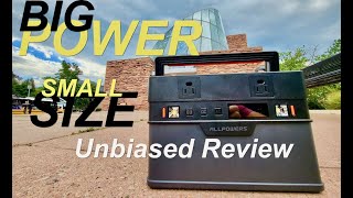 Worth it ALLPOWERS S700 700W Portable Power Station Unbiased Review 074Wh [upl. by Laemaj]