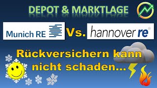 Die besten Aktien 2023 Münchener Rück Vs Hannover Rück  Die größten Rückversicherer der Welt [upl. by Aluin172]