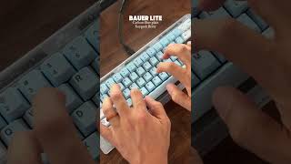 Keygeek Briny baby keyboard mechanicalkeyboard asmr customkeyboard [upl. by Kalmick493]